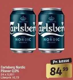 Fakta Tyskland Carlsberg Nordic Pilsner 0,0% tilbud