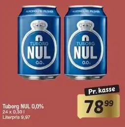 Fakta Tyskland Tuborg NUL 0,0% tilbud