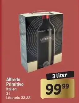 Fakta Tyskland Alfredo Primitivo tilbud