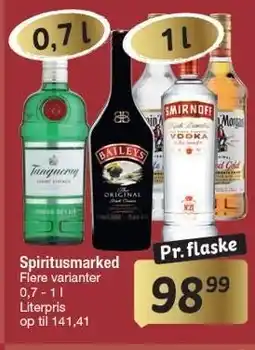 Fakta Tyskland Spiritusmarked tilbud