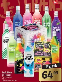 Fakta Tyskland Små Shots el. Flügel tilbud