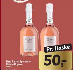 Fakta Tyskland Enzo Bartoli Spumante Rosato Organic tilbud