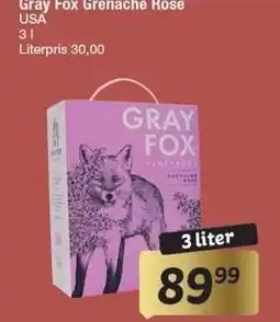 Fakta Tyskland Gray Fox Grenache Rose tilbud