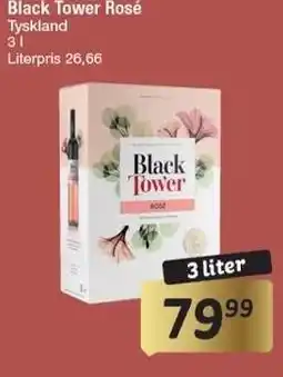 Fakta Tyskland Black Tower Rosé tilbud