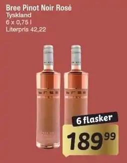 Fakta Tyskland Bree Pinot Noir Rose tilbud