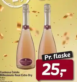 Fakta Tyskland Contessa Carola Millesimato Rosé Extra Dry tilbud