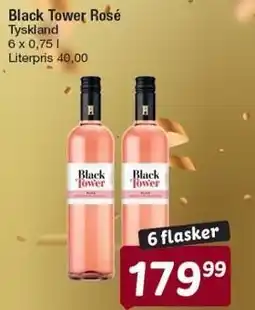 Fakta Tyskland Black Tower Rosé tilbud