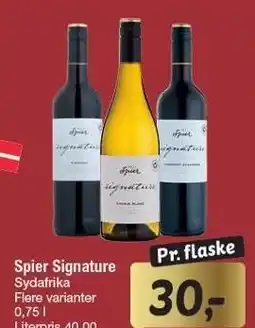 Fakta Tyskland Spier Signature tilbud