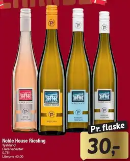 Fakta Tyskland Noble House Riesling tilbud