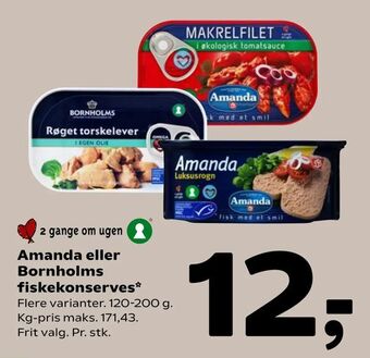 Amanda eller Bornholms fiskekonserves