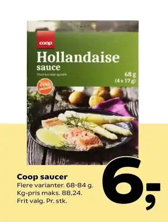 Coop 365 Coop saucer tilbud