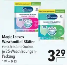 Citti Magic Leaves Waschmittel-Blätter tilbud