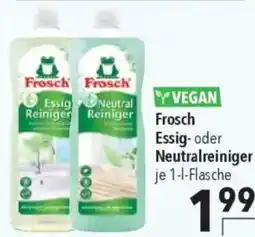 Citti FROSCH Essig- oder Neutralreiniger tilbud