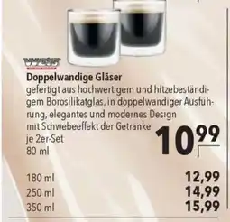 Citti WEIS Doppelwandige Gläser tilbud