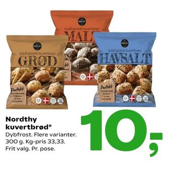 Coop 365 Nordthy kuvertbrød tilbud