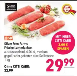 Citti Silver Fern Farms Frische Lammlachse tilbud