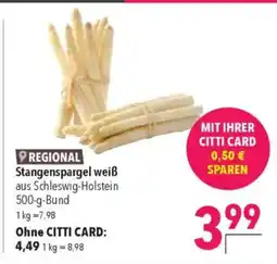 Citti Stangenspargel weiß tilbud