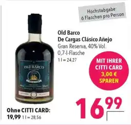Citti OLD BARCO De Cargas Clásico Añejo tilbud