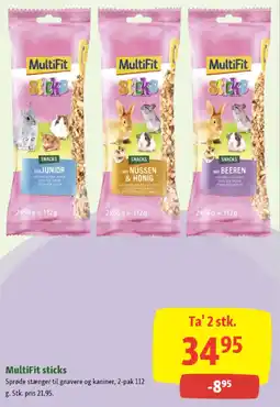 Maxi Zoo MULTIFIT sticks tilbud