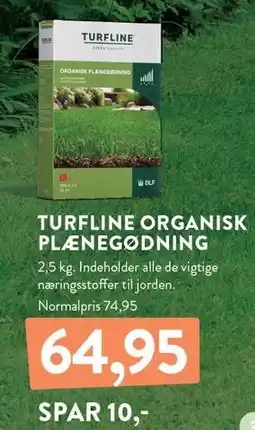 Plantorama TURFLINE ORGANISK PLÆNEGØDNING tilbud