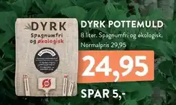 Plantorama DYRK POTTEMULD tilbud