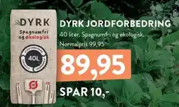 Plantorama DYRK JORDFORBEDRING tilbud