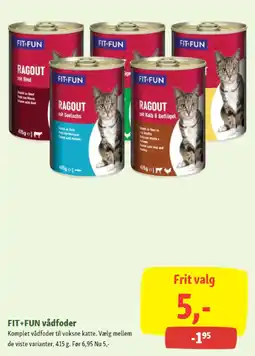 Maxi Zoo FIT+FUN vådfoder tilbud