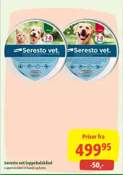 Maxi Zoo Seresto vet loppehalsbånd tilbud