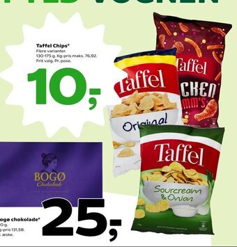 Coop 365 Taffel Chips tilbud