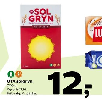 Coop 365 OTA solgryn tilbud