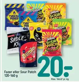 REMA 1000 FAZER eller Sour Patch tilbud