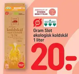 REMA 1000 Gram slot økologisk koldskål tilbud