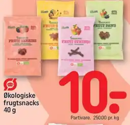 REMA 1000 Økologiske frugtsnacks tilbud