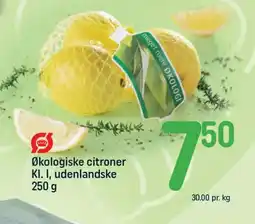 Økologiske citroner