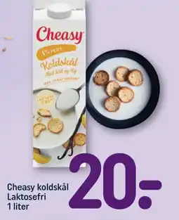 REMA 1000 CHEASY Koldskål laktosefri tilbud