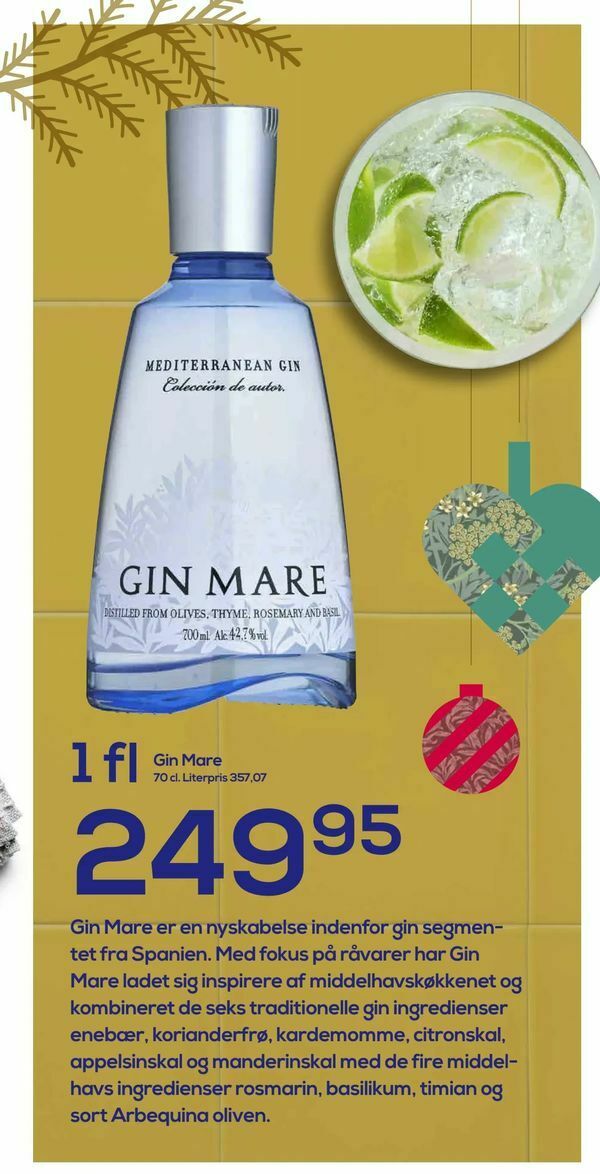 Gin Mare tilbud hos Irma