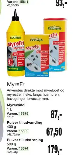 Harald Nyborg MyreFri tilbud