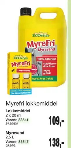 Harald Nyborg Myrefri lokkemiddel tilbud