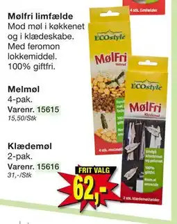 Harald Nyborg Klædemøl tilbud