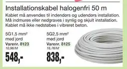 Harald Nyborg Installationskabel halogenfri 50 m tilbud