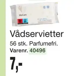 Harald Nyborg Vådservietter tilbud