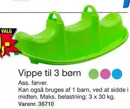 Harald Nyborg Vippe til 3 børn tilbud