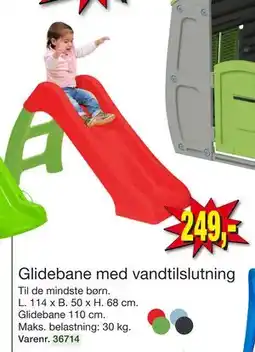 Harald Nyborg Glidebane med vandtilslutning tilbud