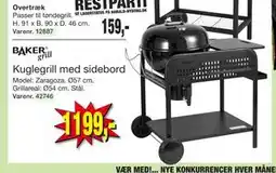 Harald Nyborg Kuglegrill med sidebord tilbud