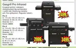 Harald Nyborg Gasgrill Pro Infrarød tilbud