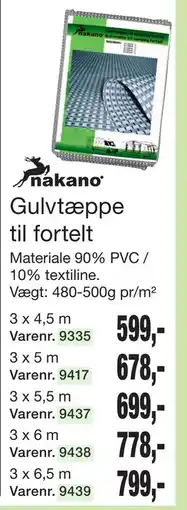 Harald Nyborg Gulvtæppe til fortelt tilbud