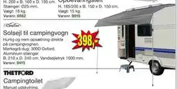 Harald Nyborg Solsejl til campingvogn tilbud