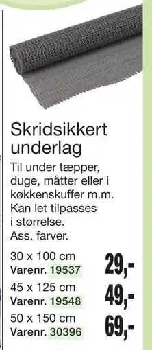 Harald Nyborg Skridsikkert underlag tilbud