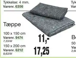 Harald Nyborg Tæppe tilbud