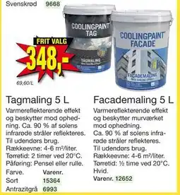 Harald Nyborg Facademaling 5 L tilbud